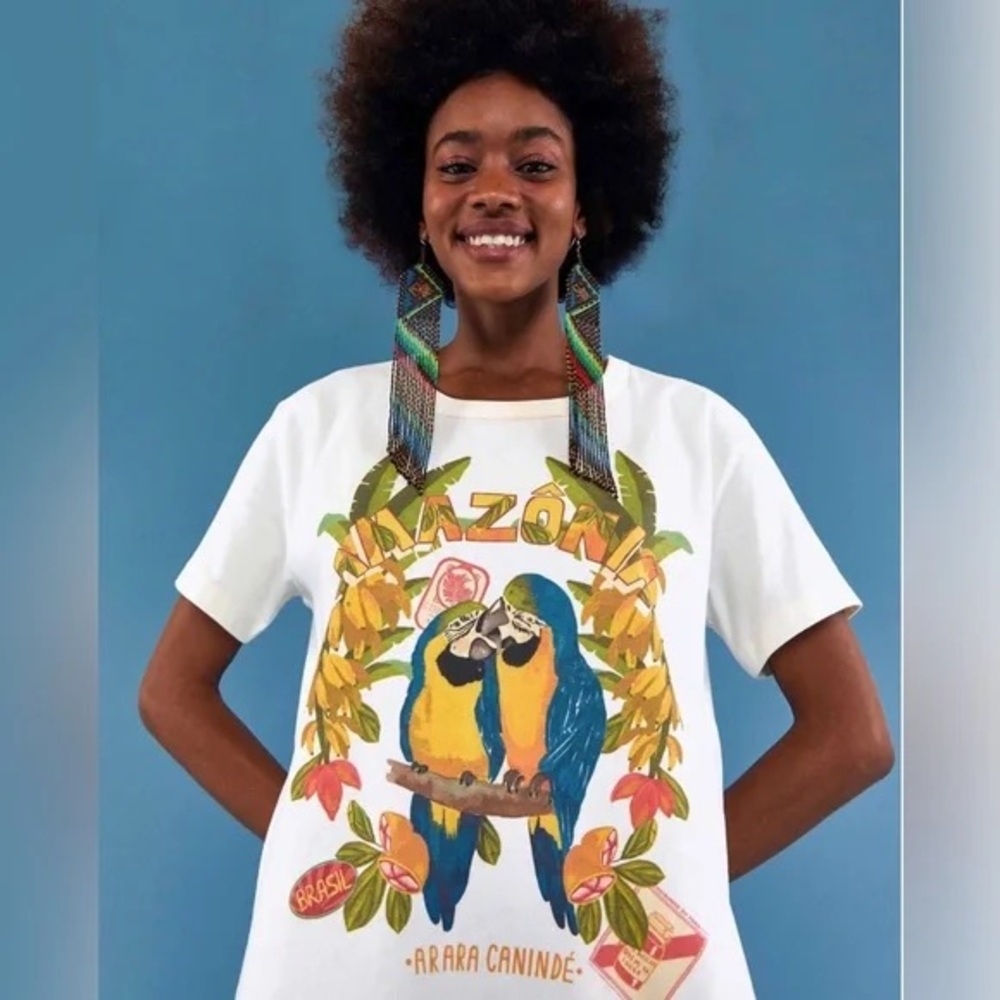 Farm Rio Amazonian Organic Cotton T Shirt